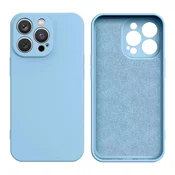 slomart Silikonska torbica za iPhone 16e - modra