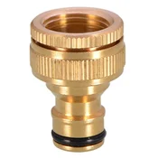 Mosadzni adapter 1/2 – 3/4 na hitro priključek (notranji navoj)