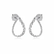 Looi & Co Earrings White Gold (18k) 2I802W8-3