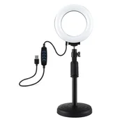 Puluz PULUZ LED NAPRSNA SVETILKA Z NASTAVLJIVIM STOJALOM ZA PRETOČNO KAMERO