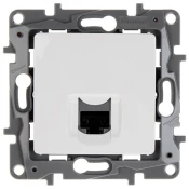 Vtičnica NILOE RJ 45 CAT 6 UTP BELA LE764573