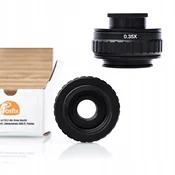 Rosfix 0,4x Adapter – Adapter Za Kamero Stereoskopski Mikroskop | Montaža 38 mm Mikroskop, 25 mm C-Mount, Visoka Kakovost, (5000244498)