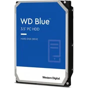 WD BLUE WD60EZAX 6TB SATA/600 256 MB predpomnilnika, 3,5 AF, 5400 vrtljajev na minuto