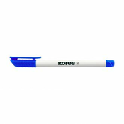 Flomaster Kores, marker za bijelu plocu, 22803, 1 mm, plavi