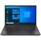Lenovo ThinkPad E15 G3 Laptop, 15.6 FHD, R5-5500U, 16GB, 256GB SSD, Win11Pro, Crni