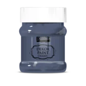Dekorativna kredna barva Chalky Pentart - 230 ml - indigo