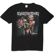 Iron Maiden The Book of Souls European Tour V.1 (Back Print) Black M Majica