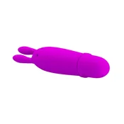 Pretty Love Boyce Lilac Stimulating Mini Massager 10 Modes Waterproof 12.7cm D-199355