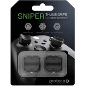 Gioteck Sniper črni silikonski nastavki za Xbox One & Xbox Series kontroler
