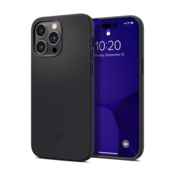 Maska Spigen silicone Fit MagSafe za iPhone 14 Pro Max crna.