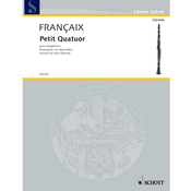 FRANCAIX:PETIT QUATUOR CLARINET