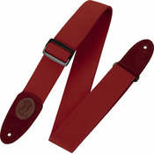 Levys MSSC8-RED Classics Series 2 Signature Series Cotton Guitar Strap Red