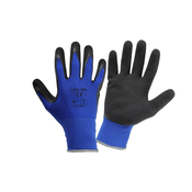 ROKAVICE L LATEX NAVY ČRNE
