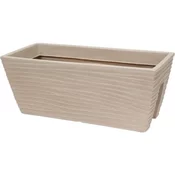 ProGarden Cvetlični lonec Progarden dekorativni kvadratni 59 x 26 x 24 cm bež