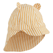 liewood® dječji šeširić gorm stripe mustard/white