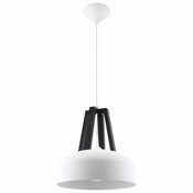 Sollux SL.0387 - Luster na sajli CASCO 1xE27/60W/230V precnik 30 cm