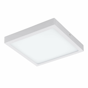 EGLO 96673 | EGLO-Connect_Fueva Eglo zidna, stropne svjetiljke smart rasvjeta cetvrtast jacina svjetlosti se može podešavati, promjenjive boje 1x LED 2700lm 2700 6500K bijelo