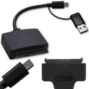 shumee Pretvornik USB ali USB-C 3.0 v SATA - adapter za 2,5-palčni trdi disk