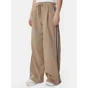 Weekend Max Mara Spodnji del trenirke Perdoni 2615781051 Bež Wide Leg