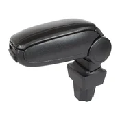 shumee Opel Astra II G 98-05 naslon za roke SET ČRNO EKO USNJE + set za montažo