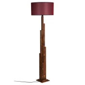Opviq Kule Ceviz 534LUN2221 Podna lampa, Bordo