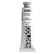GOLDEN Heavy Body Iridescent Acrylic Paint - 4025 srebro