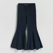 Reserved - Flare pantalone od mešavine viskoze