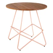 Okrogla jedilna miza iz masivnega bresta o 80 cm District – Premier Housewares