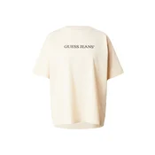 GUESS JEANS Majica rjava / črna