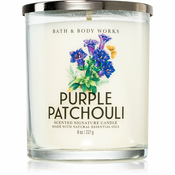 Bath & Body Works Purple Patchouli mirisna svijeća 227 g