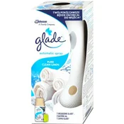 Glade Automatic Spray dozirnik za perilo Pure Clean Linen + polnilo, 269 ml