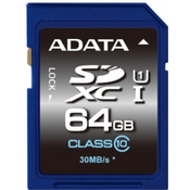 ADATA Premier 64 gigabytes SDXC UHS-I Class 10 ASDX64GUICL10-R