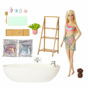 Mattel Barbie lutka i kupka sa sapunom konfeti plavuša