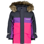 Didriksons BJARVEN KIDS PARKA 2, dječja skijaška jakna, roza 504898