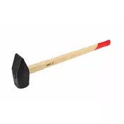 shumee AWTOOLS KOVAŠKO KLADIVO 8,0 kg LESENI ROČAJ ČRNE VRSTE