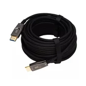 E-GREEN Opticki kabl AOC HDMI 2.1 M/M 100m crni 8K/60Hz 48 Gbps, Crni