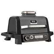 Gril NINJA OG701EU Woodfire Electric Outdoor BBQ Grill & Smoker/2400W/crna