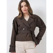 Bigdart Prehoden plašč Trenchcoats temno rjava