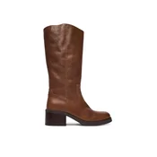 Coach TALL LEATHER BOOT Kostanjeva
