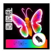 Aigostar - LED zunanja božična dekoracija 234xLED IP44 večbarven metulj