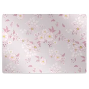 Decormat Podloga za zaščito tal Little pink flowers 120x90 cm 15 cm