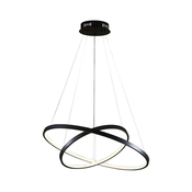 LED luster na sajli LEA LED/35W/230V 4000K O 60 cm crni