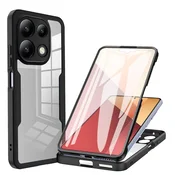 Techsuit – ovitek ColorVerse 360 Series za obe strani za Xiaomi Redmi Note 13 4G – črna