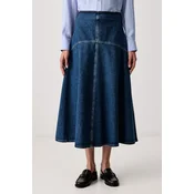 Weekend Max Mara razširjeno krilo denim WKDMEANDRO