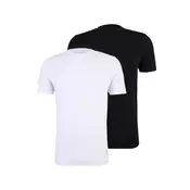Reebok Spodnja majica CLANCY  črna / bela