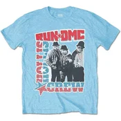 Run DMC Hollis Crew Sky Blue M Majica