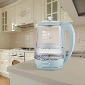 Maestro MR-052-BLUE stekleni grelnik vode 1,7 L, 2200 W