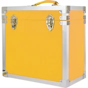 Steepletone 12 Inch Kufor na LP platne 1 Yellow/Metal