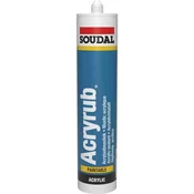 Silikon Akrilni Kit Soudal Acryrub Beli 15 - 310 Ml.