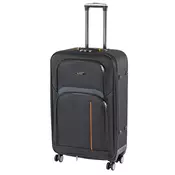 TraveLux lagani veliki kofer, mekani, 76x50x29 cm, crni